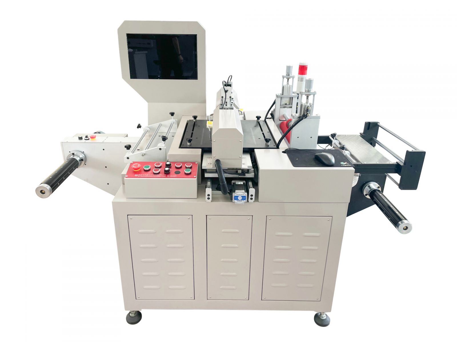 卷對卷雙頭自動打孔機QS-D1280